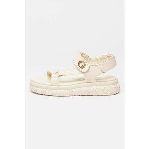 Sandale flatform cu velcro imagine