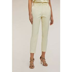 Pantaloni crop cu talie medie imagine