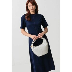Rochie midi din amestec de modal imagine
