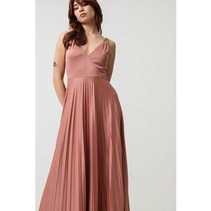 Rochie maxi cu pliuri imagine