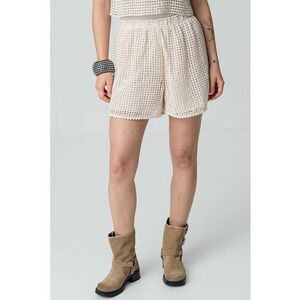 Pantaloni scurti crosetati cu talie medie imagine