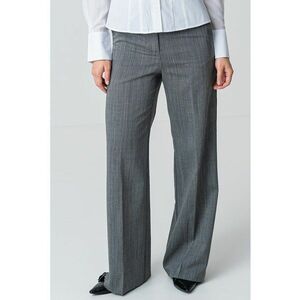 Pantaloni de lana cu croiala ampla imagine