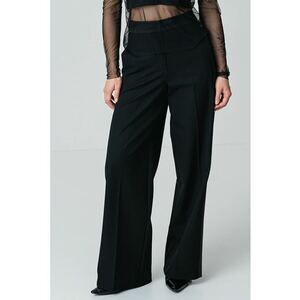 Pantaloni evazati eleganti cu talie inalta imagine