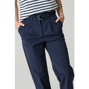 Pantaloni crop cu talie inalta imagine