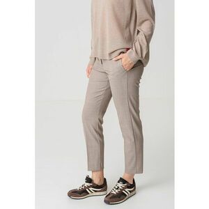 Pantaloni crop cu talie inalta imagine
