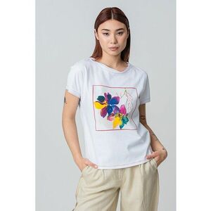 Tricou de bumbac cu imprimeu Bard imagine