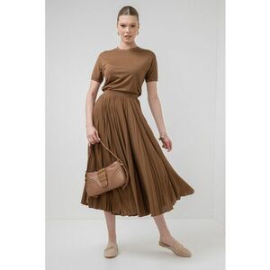 Rochie midi cu maneci scurte Semele imagine