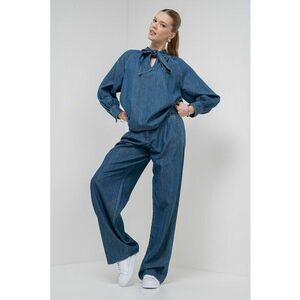 Bluza de denim din amestec de lyocell Zigano imagine