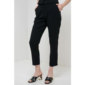 Pantaloni crop cu talie inalta imagine