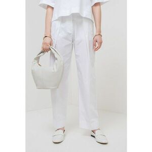 Pantaloni drepti din amestec de bumbac imagine