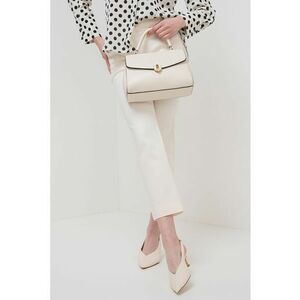 Pantaloni crop cu talie inalta imagine