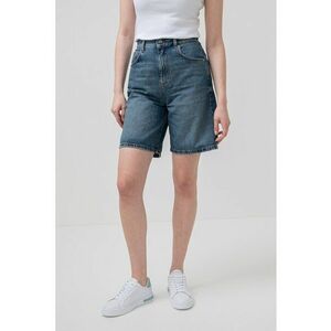 Pantaloni scurti de denim cu talie inalta imagine