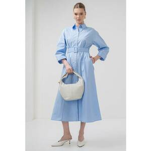 Rochie midi evazata Madda imagine