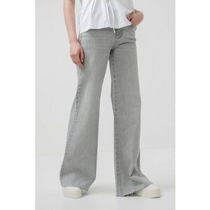 Blugi de denim cu croiala ampla imagine