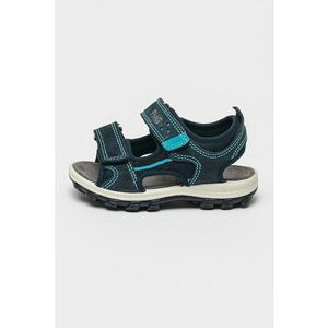 Sandale din piele intoarsa cu velcro imagine