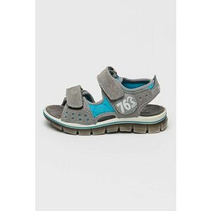 Sandale din piele intoarsa cu velcro imagine