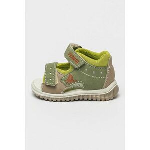 Sandale din piele intoarsa ecologica cu velcro imagine