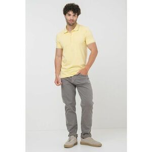Tricou polo cu fenta cu fermoar imagine