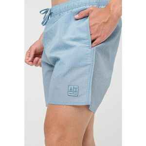 Pantaloni scurti de baie cu snur de ajustare si buzunare laterale imagine