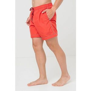 Pantaloni scurti de baie cu snur de ajustare si buzunare laterale imagine