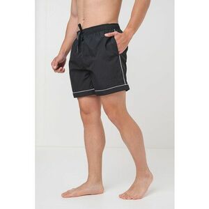 Pantaloni scurti de baie cu snur de ajustare si buzunare laterale imagine