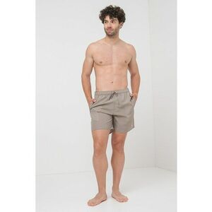 Pantaloni scurti de baie cu snur de ajustare si buzunare laterale imagine