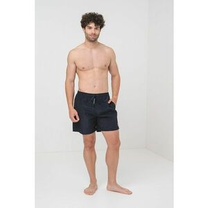 Pantaloni scurti de baie cu snur de ajustare si buzunare laterale imagine