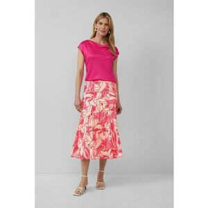 Fusta midi cu imprimeu floral imagine