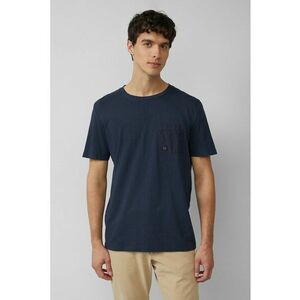 Tricou de bumbac cu decolteu la baza gatului imagine