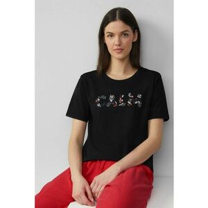 Tricou regular fit de bumbac imagine