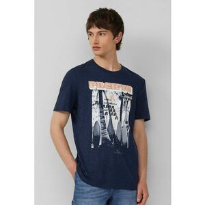 Tricou cu model grafic si imprimeu text imagine