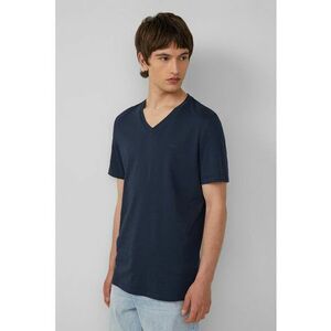 Tricou uni cu decolteu in V imagine