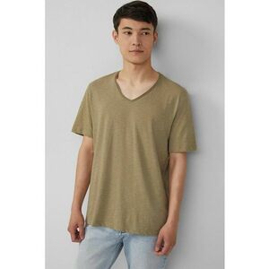 Tricou lejer cu decolteu in V imagine