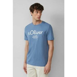 Tricou cu imprimeu logo metalic imagine