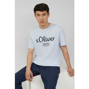 Tricou cu imprimeu logo metalic imagine