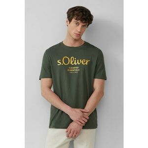 Tricou cu imprimeu logo metalic imagine