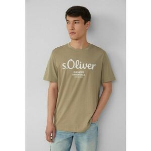 Tricou cu imprimeu logo metalic imagine