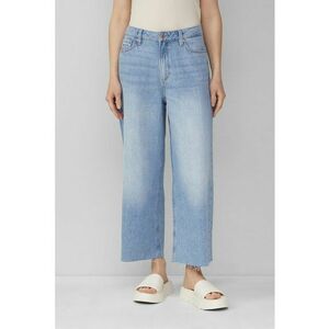 Blugi crop cu talie inalta imagine