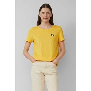 Tricou din bumbac cu decolteu rotund imagine