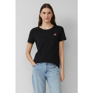Tricou din bumbac cu decolteu rotund imagine