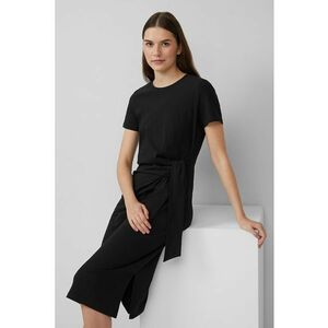 Rochie-tricou cu cordon in talie imagine