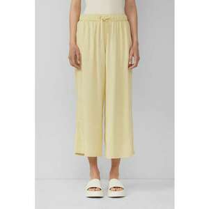 Pantaloni crop cu croiala ampla imagine