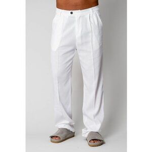 Pantaloni lung din IN White 16804 imagine
