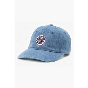 Sapca baseball de denim cu aplicatie logo imagine