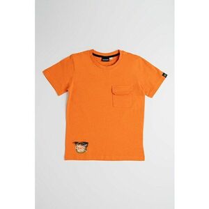 Tricou din bumbac cu buzunar pe piept imagine