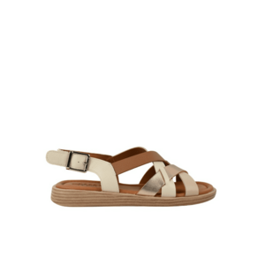 Sandale casual - dama - KL60022A bej - piele naturala imagine