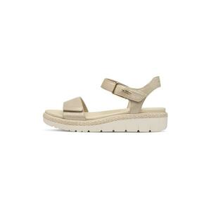 Sandale de piele cu bareta velcro imagine
