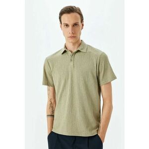 Tricou polo cu model texturat imagine