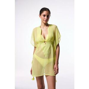 Rochie de plaja semitransparenta imagine