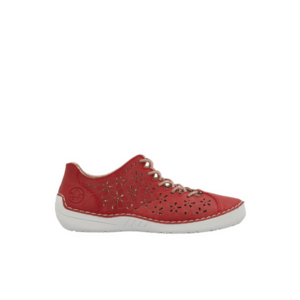 Pantofi casual - dama - ANTISTRESS - 52518-33 rosu - piele ecologica imagine